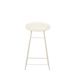 Smatrik stool Outdoor, bílá, z expozice