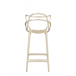 Masters stool Metal, zlatá, NOVÁ