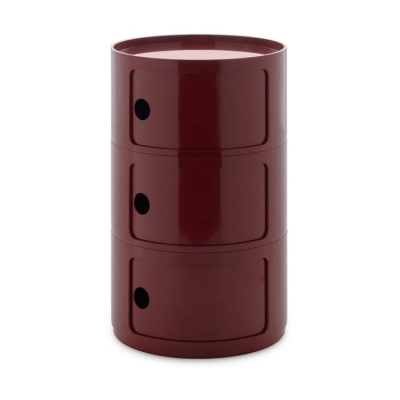 Componibili 3box big - burgundy, z expozice                    