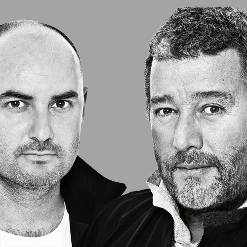 Philippe Starck with Eugeni Quitllet 
