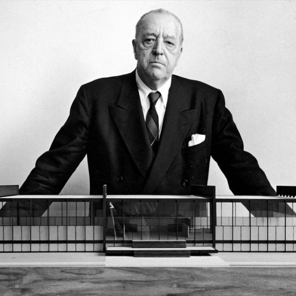 Designér Ludwig Mies van der Rohe