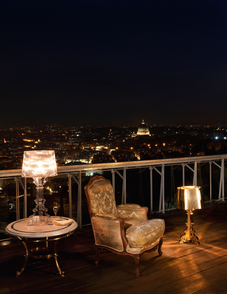 Bourgie bílá / zlatá