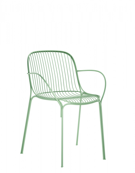 HiRay židle s područkou - Hiray židle zelená