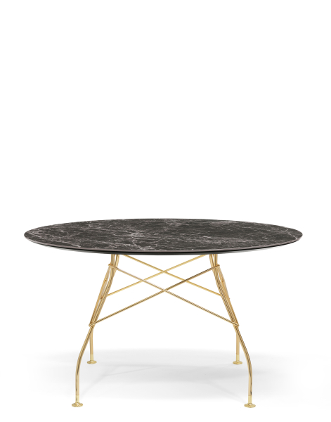 Glossy Marble finish kulatý